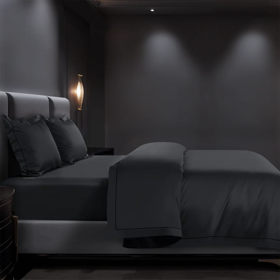 Spread Home 1200 TC Egyptian Cotton Bedding Collection Dark Grey