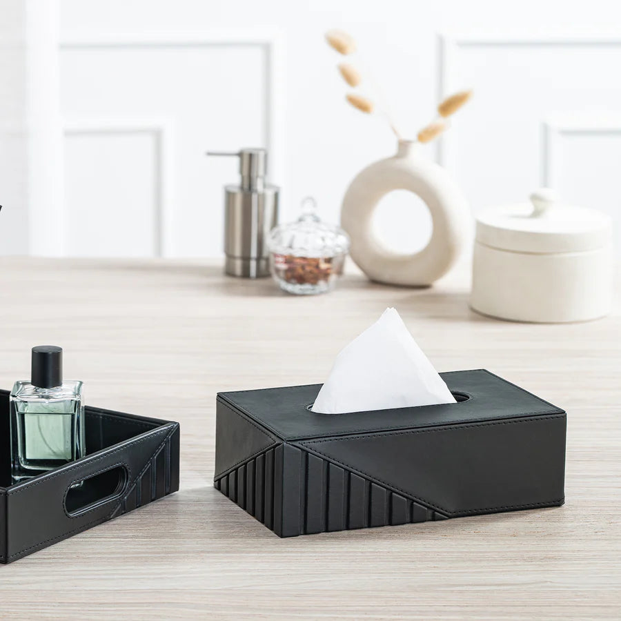 Fluted Tissue Box Rectangle - grahsajja