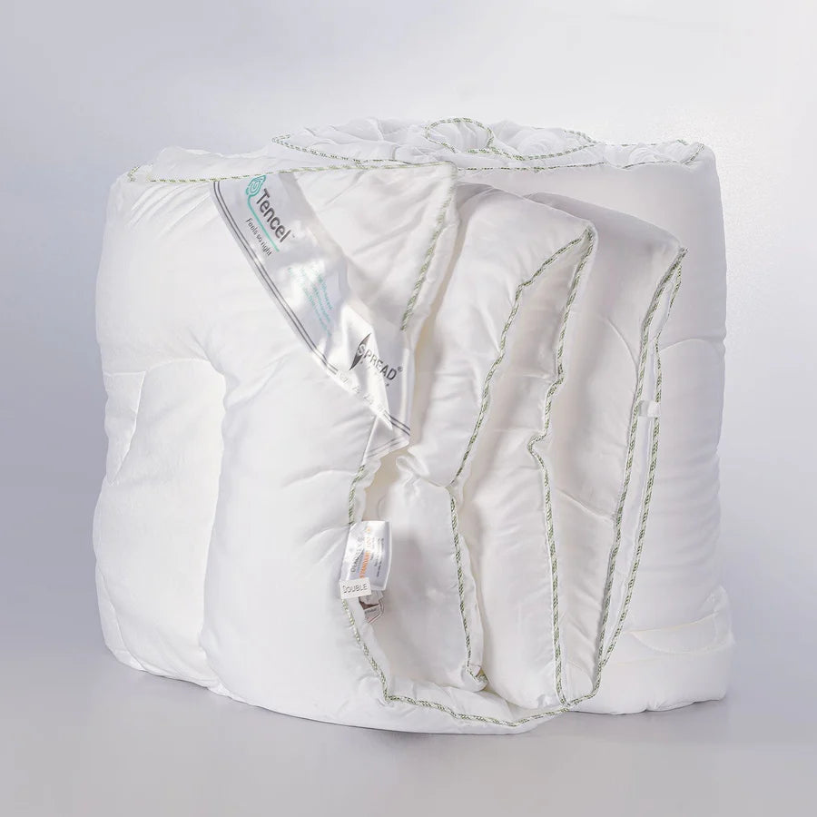 LIGHTWEIGHT EXTREME WINTER QUILT/COMFORTER MADE FROM EXTRACTS OF NATURAL WOOD - TENCEL‚Ñ¢ - TENCEL QUILT( CERTIFIED BY A SWISS LABORATORY) Regular price - grahsajja