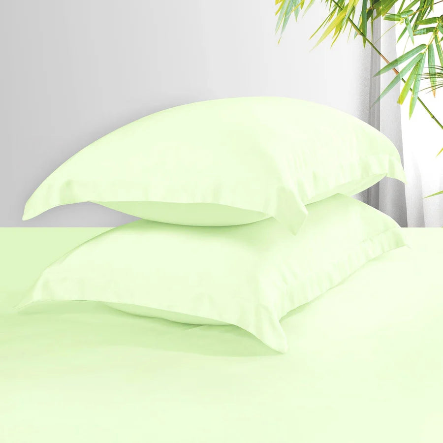 Spread Home BAMBOO PERFORMANCE BEDSHEET Lilly Green - grahsajja