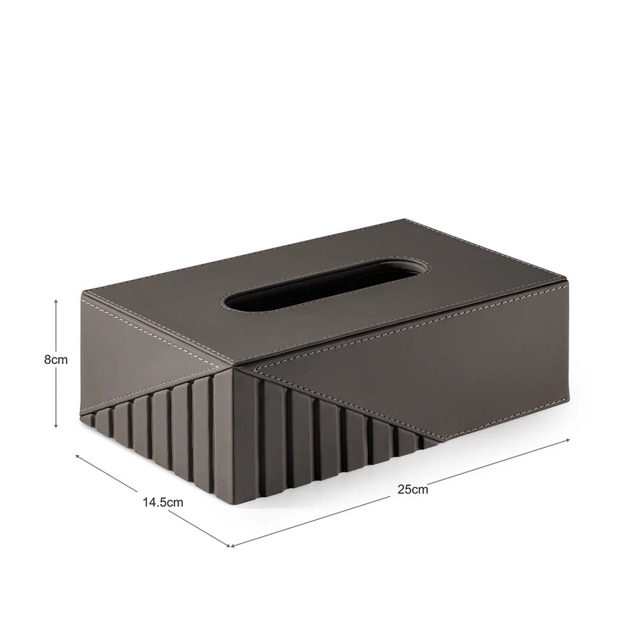Fluted Tissue Box Rectangle - grahsajja