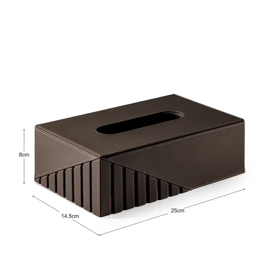 Fluted Tissue Box Rectangle - grahsajja