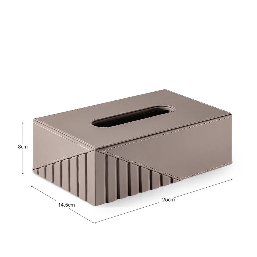 Fluted Tissue Box Rectangle - grahsajja