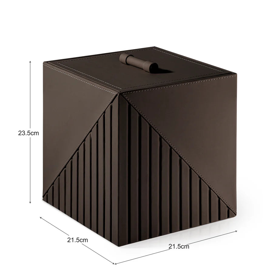 Elegant Fluted Wastebin - grahsajja