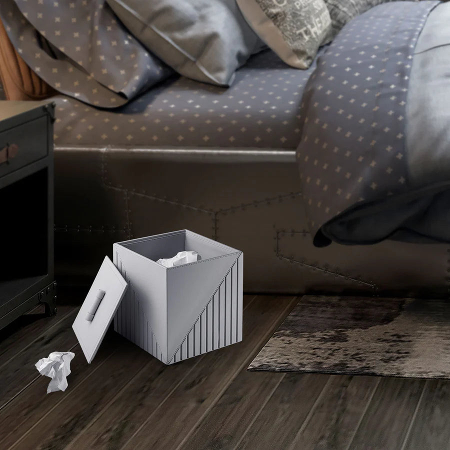 Elegant Fluted Wastebin - grahsajja