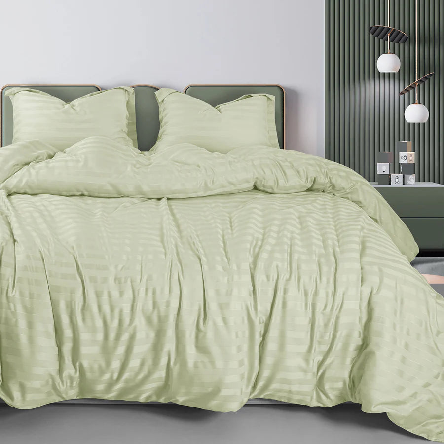 Spread Home TWILIGHT MINT "MADE FROM BAMBOO" BEDSHEET - grahsajja
