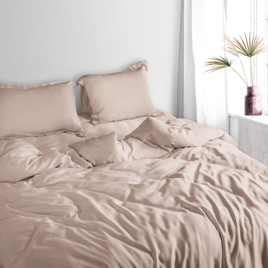 Spread Home BAMBOO PERFORMANCE BEDSHEET Misty Rose - grahsajja