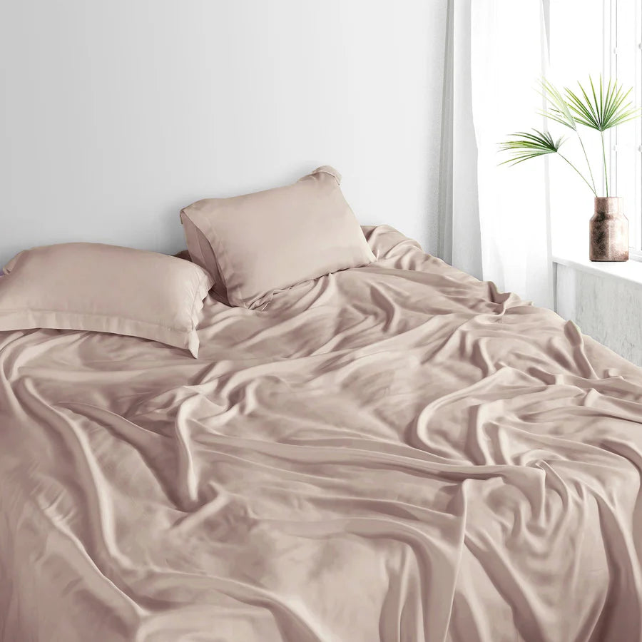 Spread Home BAMBOO PERFORMANCE BEDSHEET Misty Rose - grahsajja