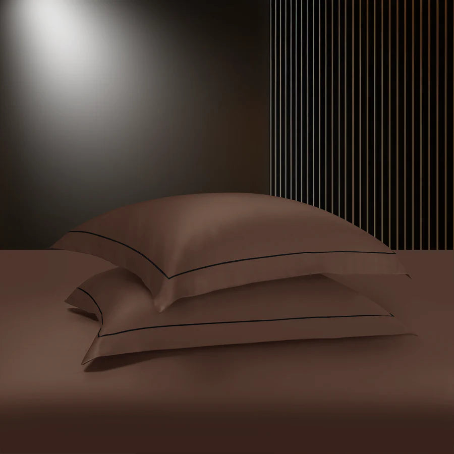 Spread Home 1200 TC Egyptian Cotton Bedding Collection Choco