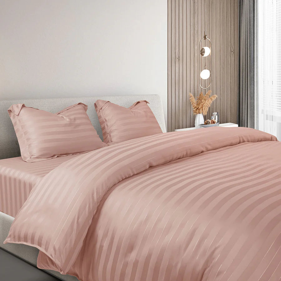 Spread Home TWILIGHT PEACH "MADE FROM BAMBOO" BEDSHEET - grahsajja