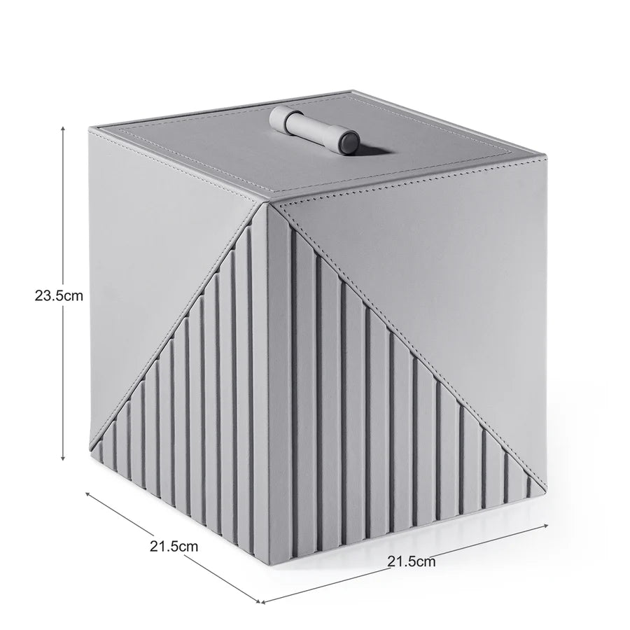 Elegant Fluted Wastebin - grahsajja