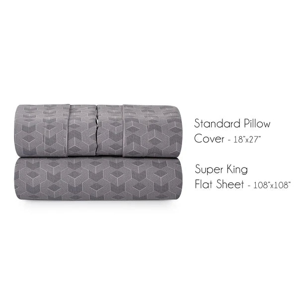 Spread Home GEO TOKYO 500 THREAD COUNT BEDDING SET - grahsajja
