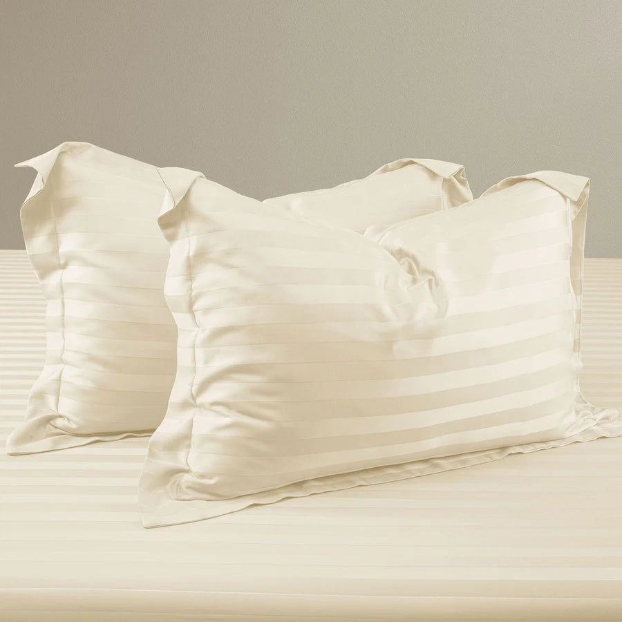 Spread Home TWILIGHT PEARL IVORY "MADE FROM BAMBOO" BEDSHEET - grahsajja
