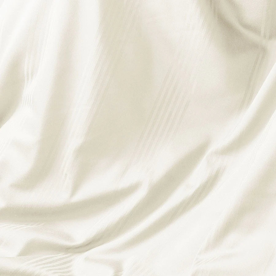 Spread Spain 450 TC Premium Cotton Barcode Bedding Off-White - grahsajja