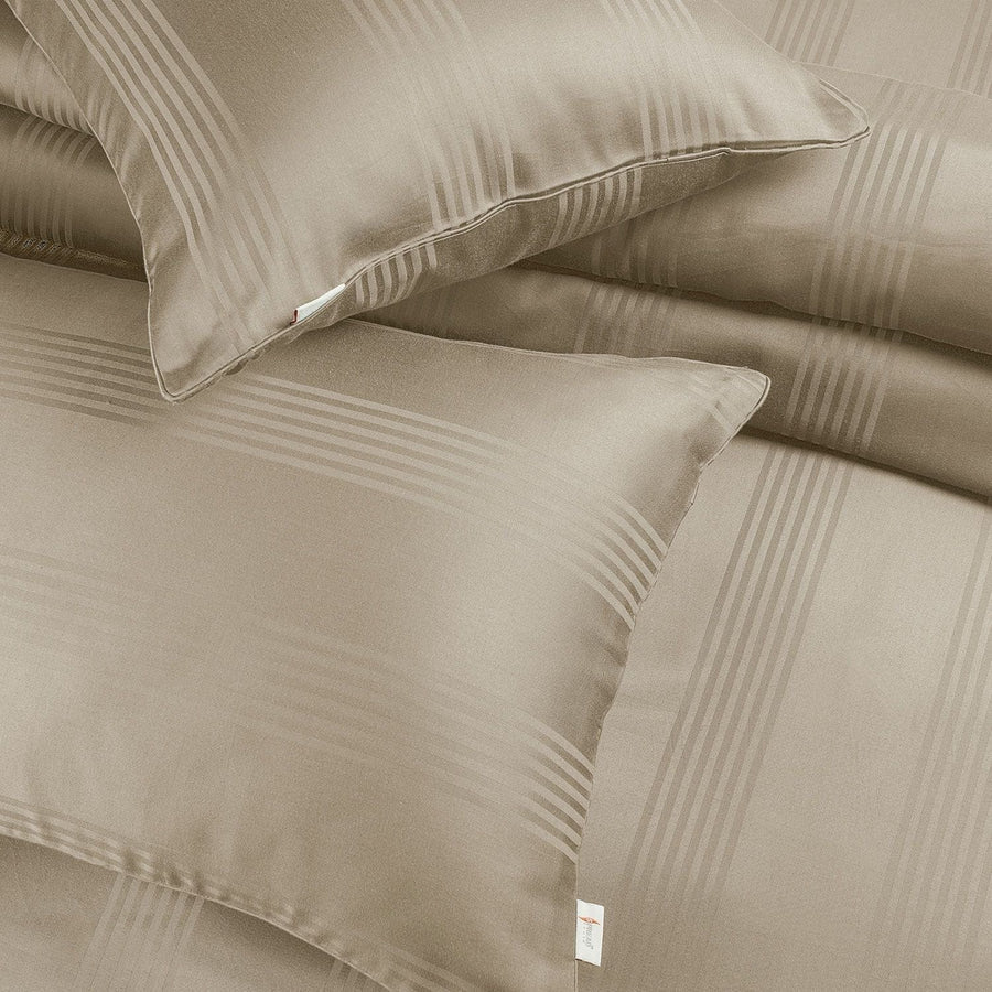 Spread Spain 450 TC Premium Cotton Barcode Bedding Stone - grahsajja