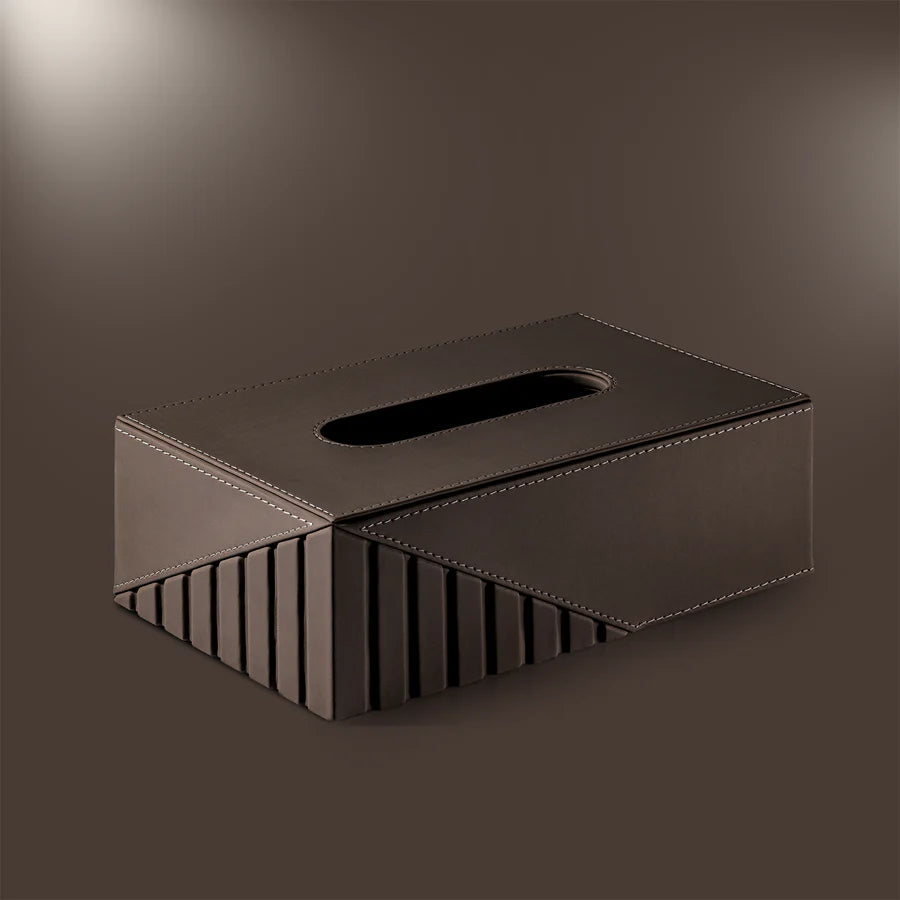 Fluted Tissue Box Rectangle - grahsajja