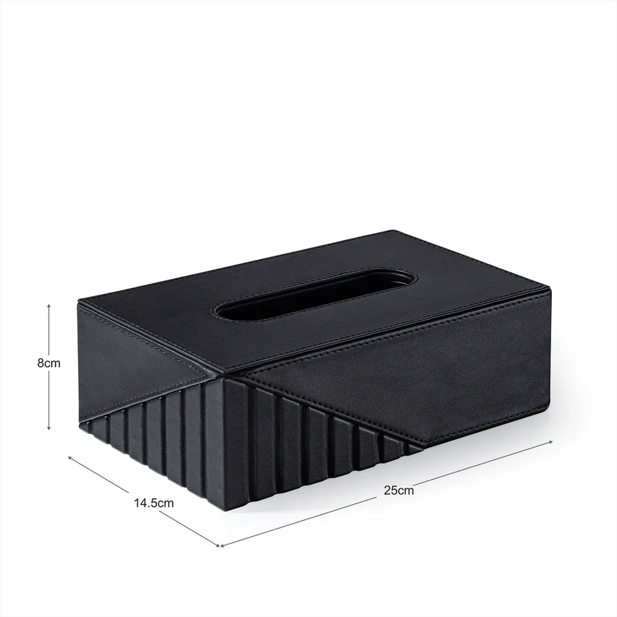 Fluted Tissue Box Rectangle - grahsajja