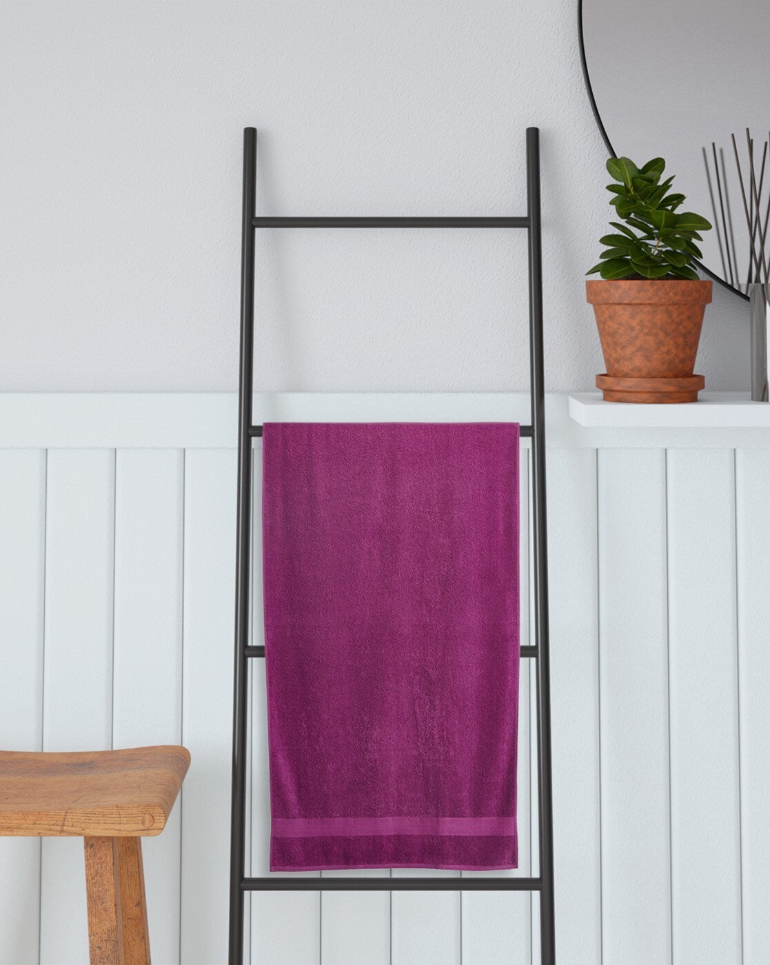 Portico New York 450 GSM Cotton Bath Towel - grahsajja