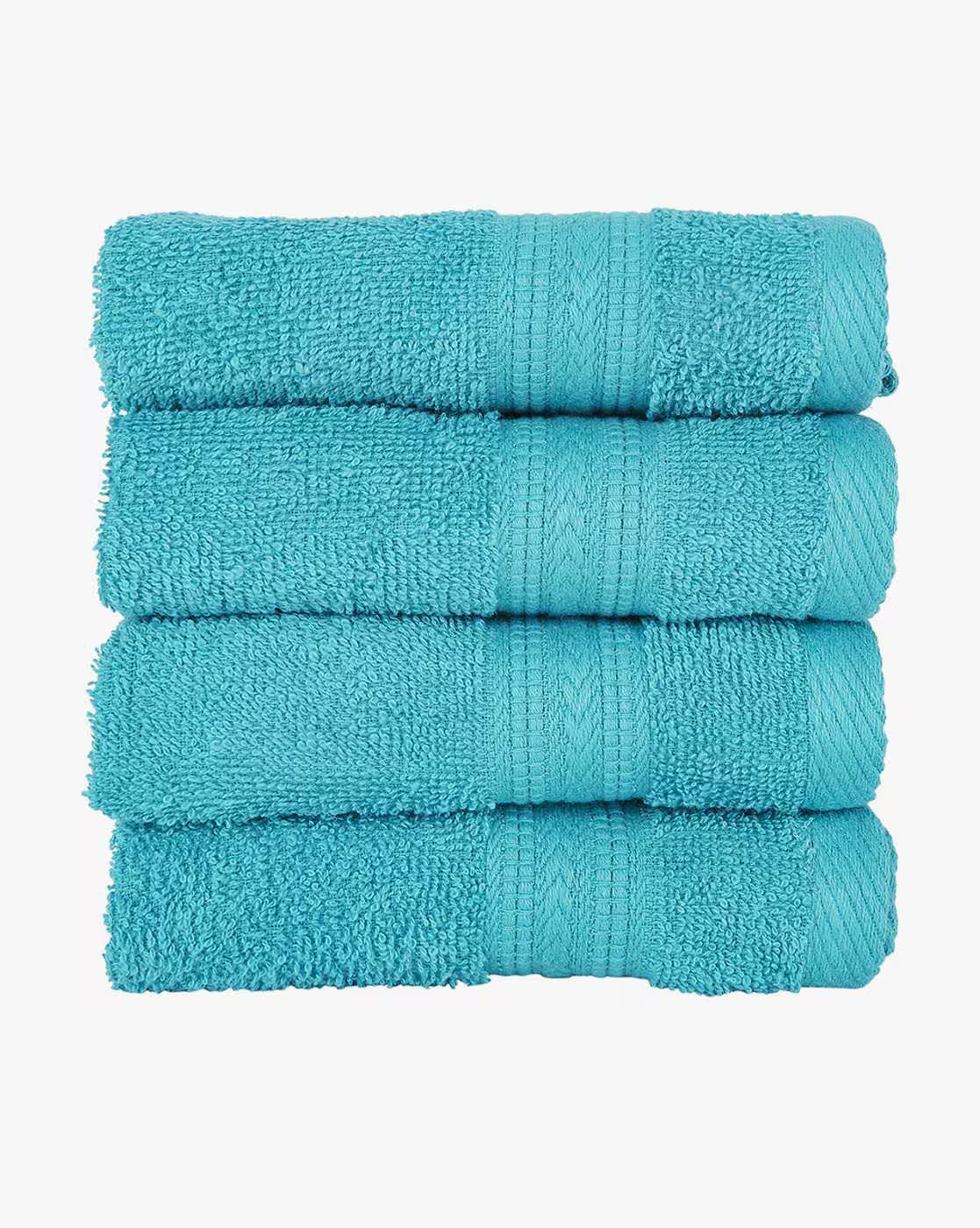 Portico New York Set of 4 420 GSM Eva Face Towels - grahsajja