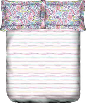 Portico New York Double Bedsheet Morning Glory new
