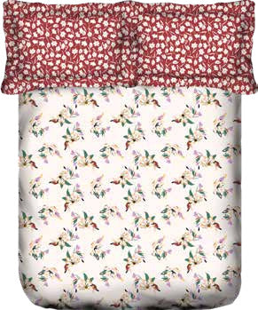 Portico New York Double Bedsheet Morning Glory new