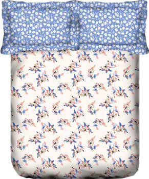 Portico New York Double Bedsheet Morning Glory new