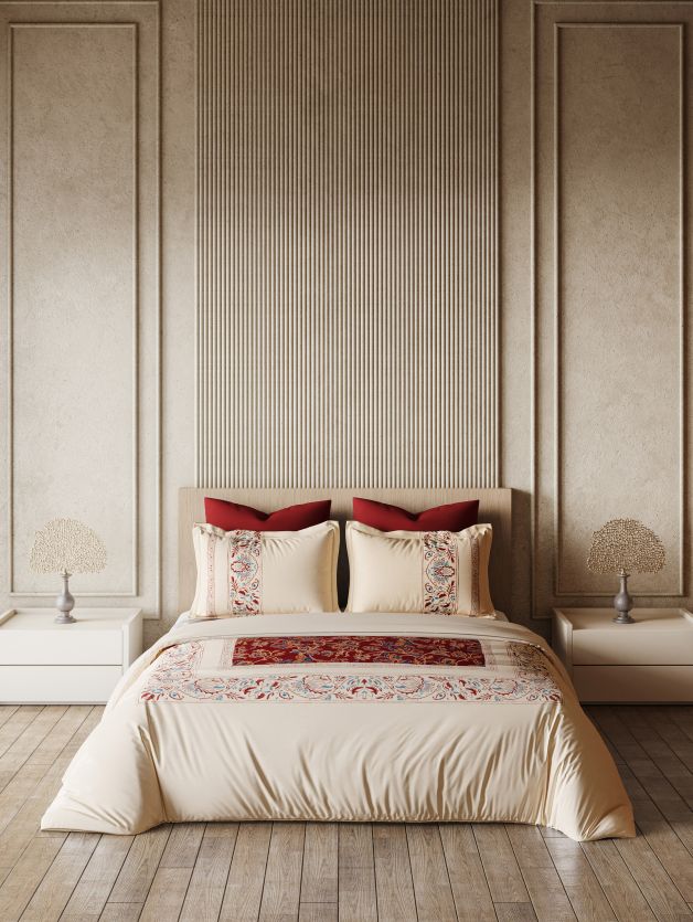 D'decor Bedsheet Super King Size Enchanteur SUPER KING SIZE BEDSHEET - grahsajja