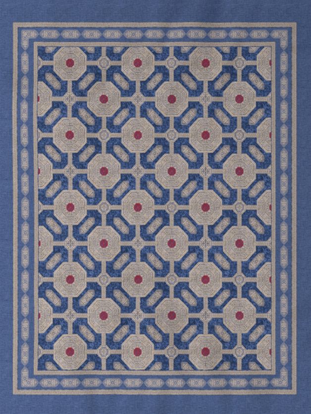 D'decor Bedsheet Super King Size Eleanor SUPER KING SIZE BEDSHEET - grahsajja