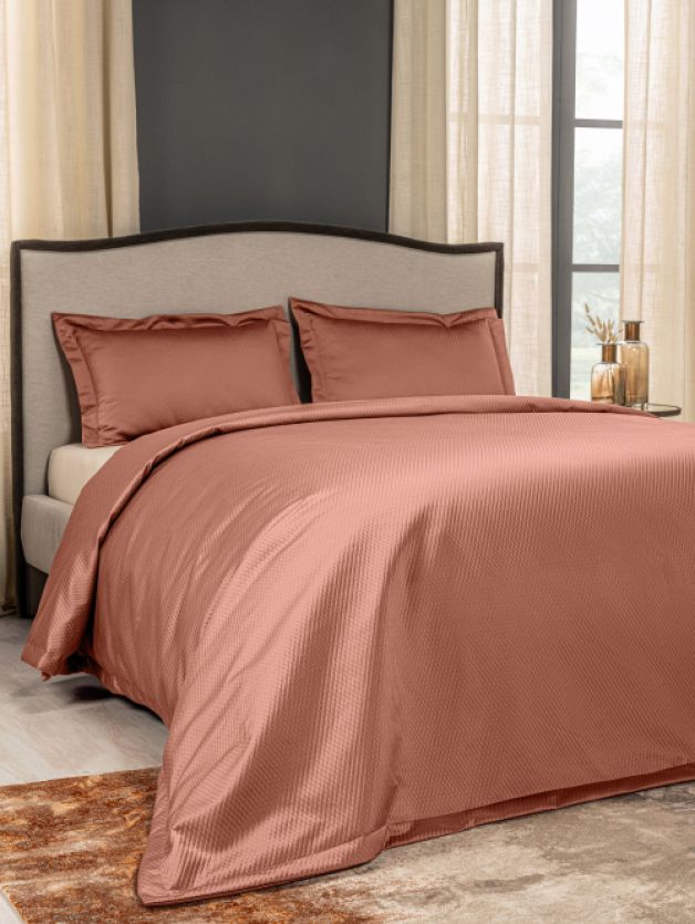 Regalia BedCover Collection Salmon