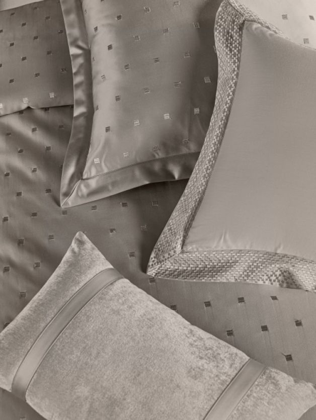 Ddecor Live Beautiful Luxor Collection Bedding Gift 7pcsSet Sanders Grey