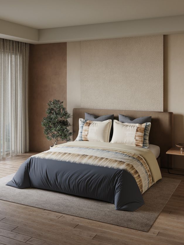 D'decor Bedsheet Super King Size Orion collection Super king size 4pillow cover BEDSHEET - grahsajja