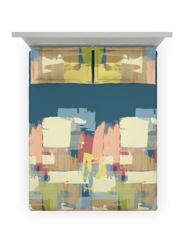 Ddecor Beautiful Living 180TC Maxima Bedsheet 2 Pillow Cover Spectra - grahsajja