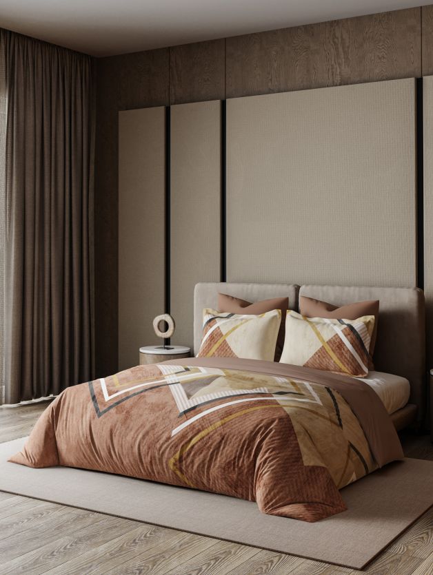 D'decor Bedsheet Super King Size ELEMENTAL COLLECTION SS2024 - grahsajja