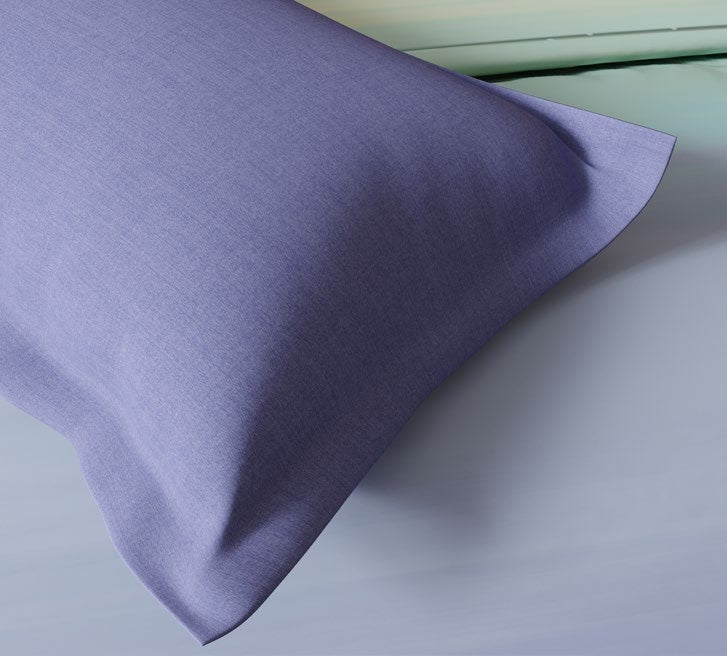 D'decor Bedsheet Super King Size BALAYAGE PERSIAN BLUE Esteem Collection - grahsajja