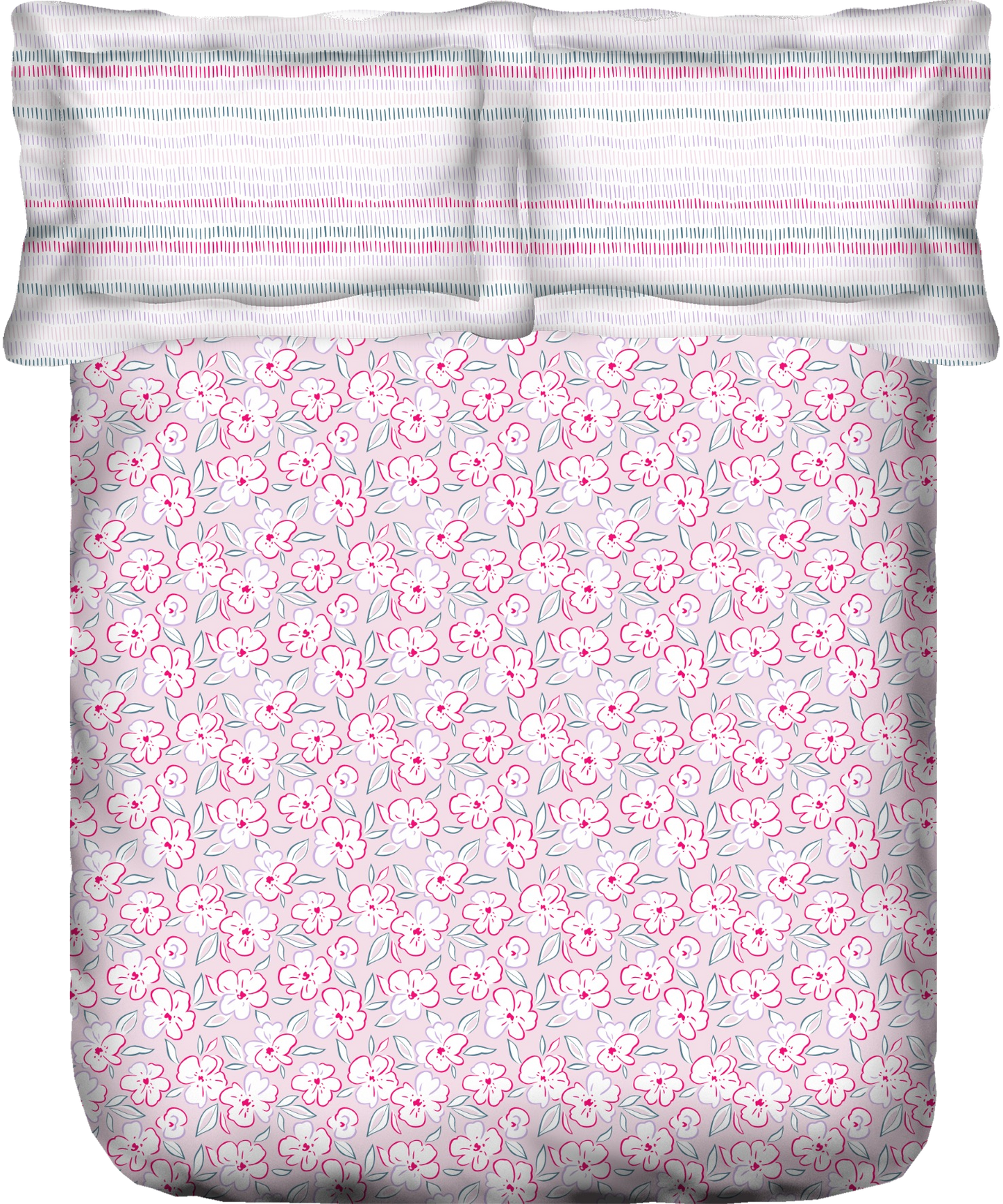 Portico New York Double Bedsheet Morning Glory - grahsajja