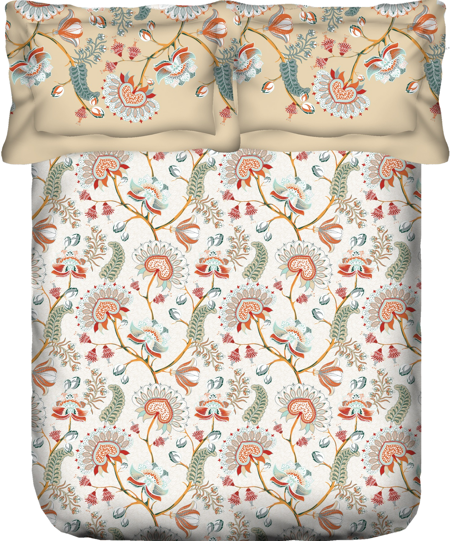 Portico New York Double Bedsheet Morning Glory - grahsajja