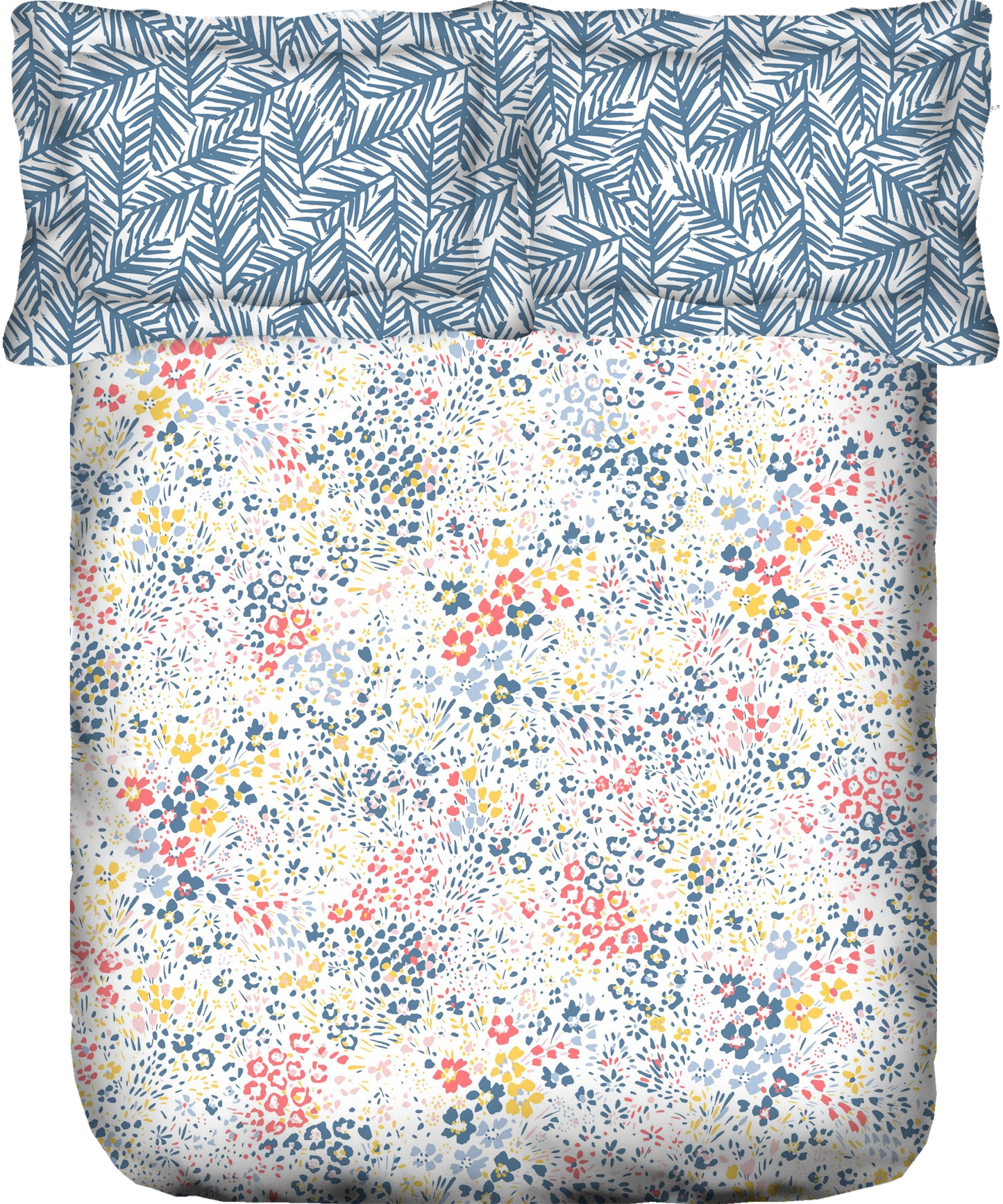 Portico New York Double Bedsheet Morning Glory - grahsajja