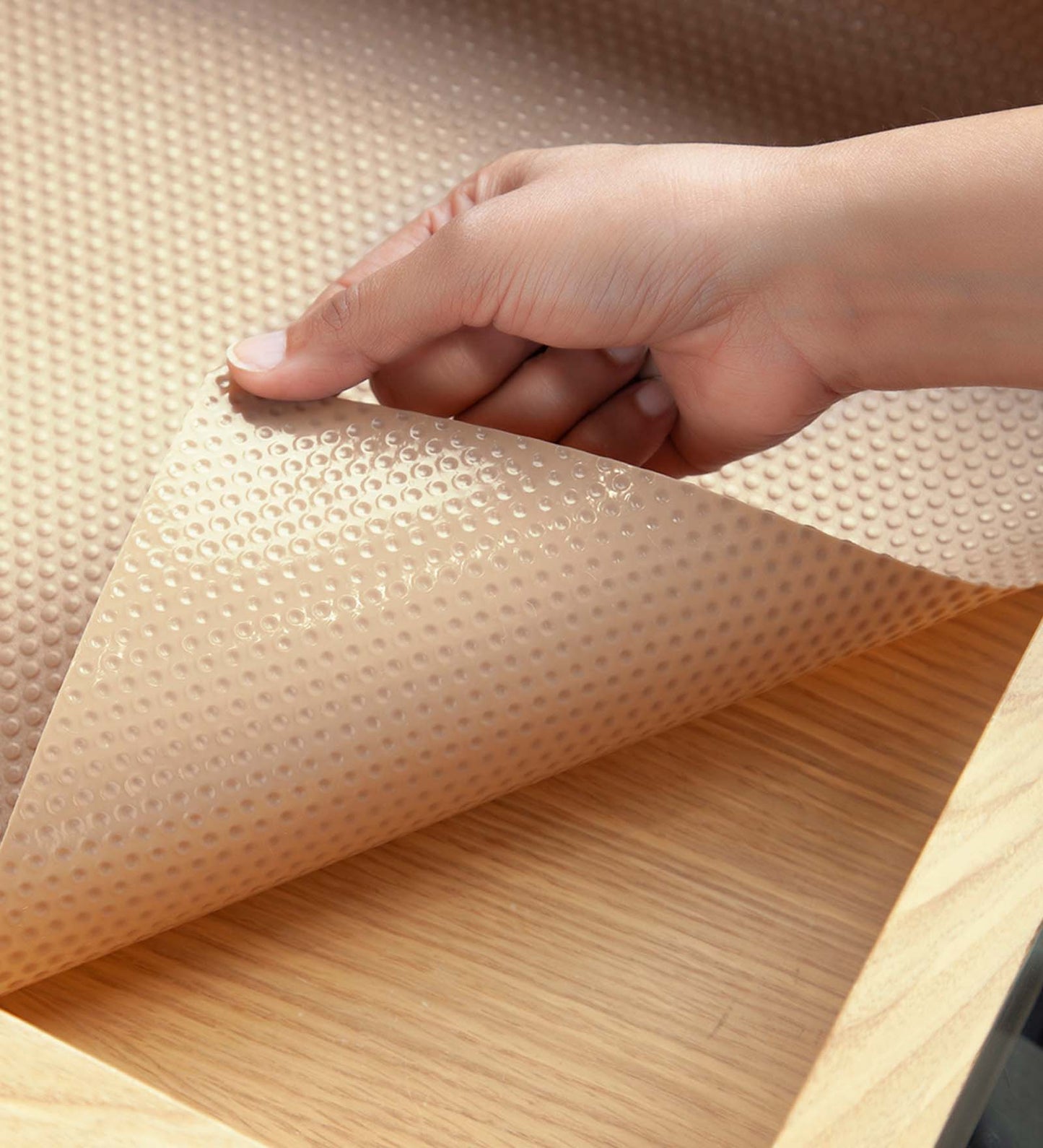 Rio PVC Shelf Liner D.Beige
