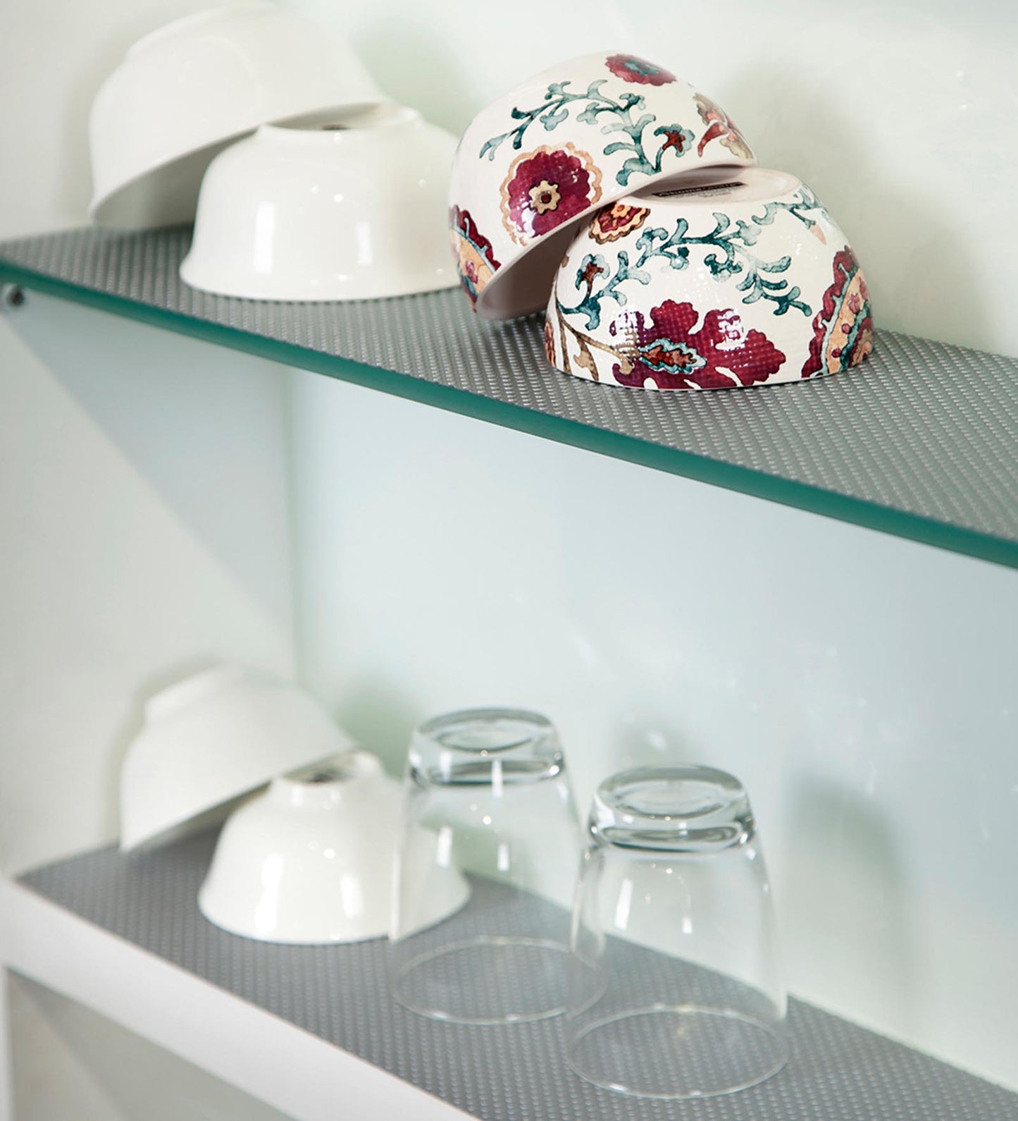 Rio PVC Shelf Liner Grey