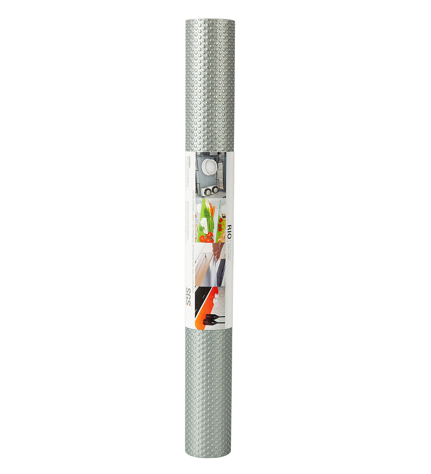 Rio PVC Shelf Liner Grey