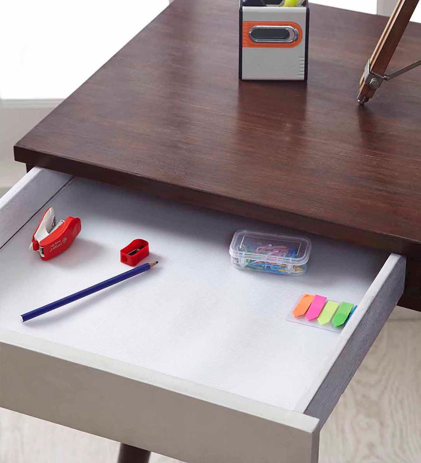 Rio PVC Shelf Liner Transparent