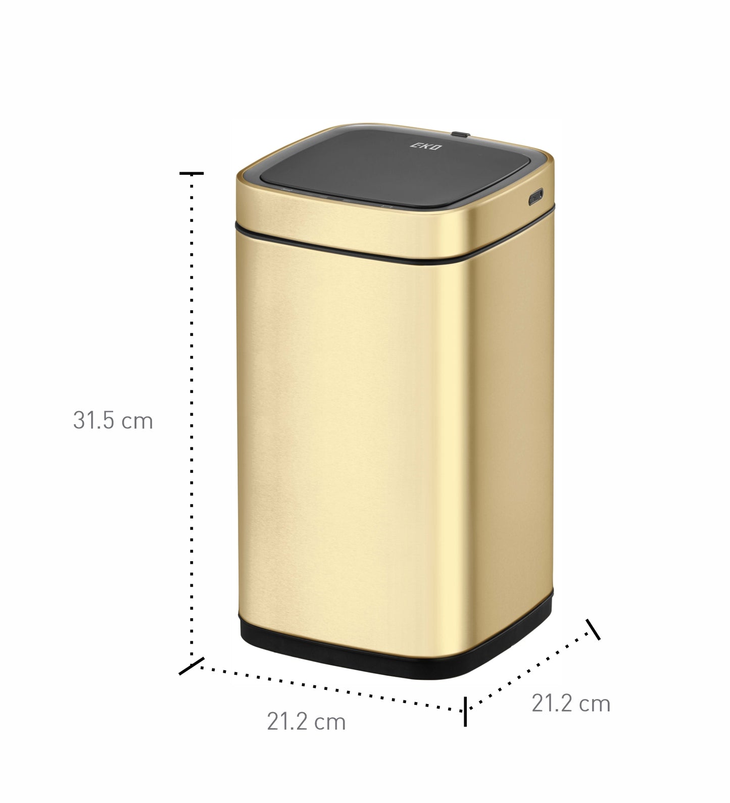 Eko Sensor Bin Champagne
