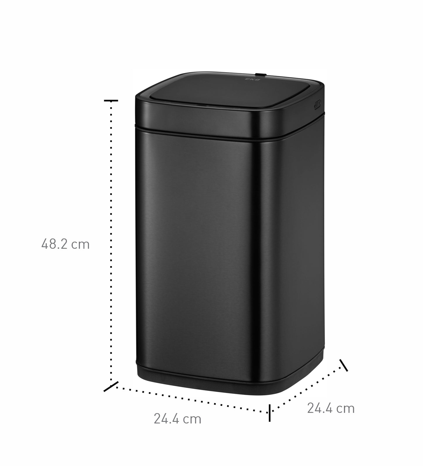 Eko Sensor Bin Black