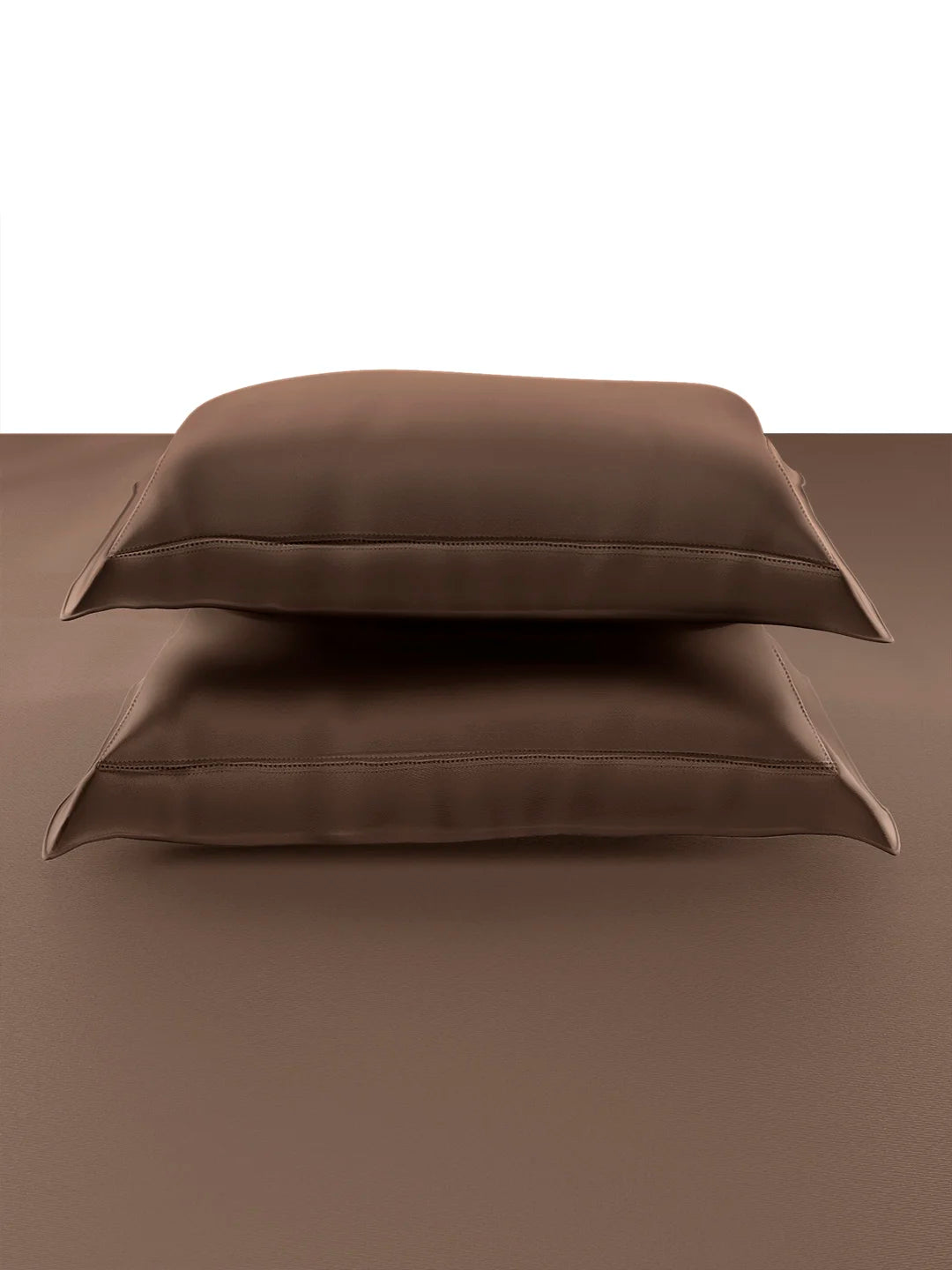 Plain Bedsheet P002 Cocoa By (Sansaar A D'decor Brand)