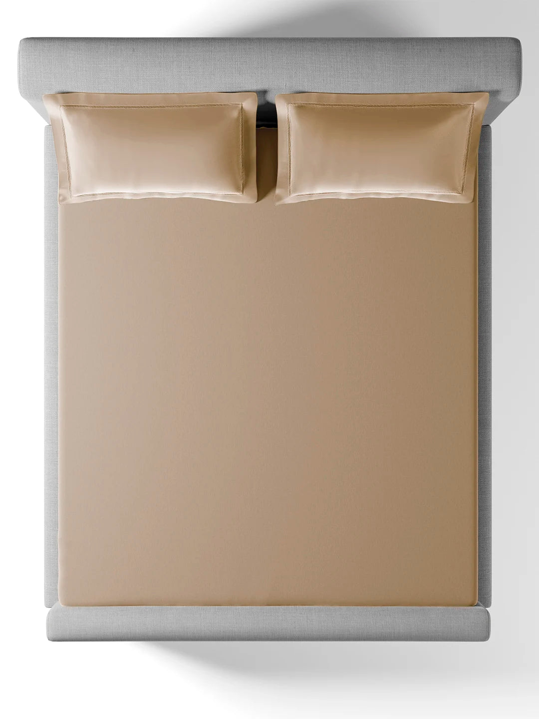 Plain Bedsheet P002 Coffee By (Sansaar A D'decor Brand)