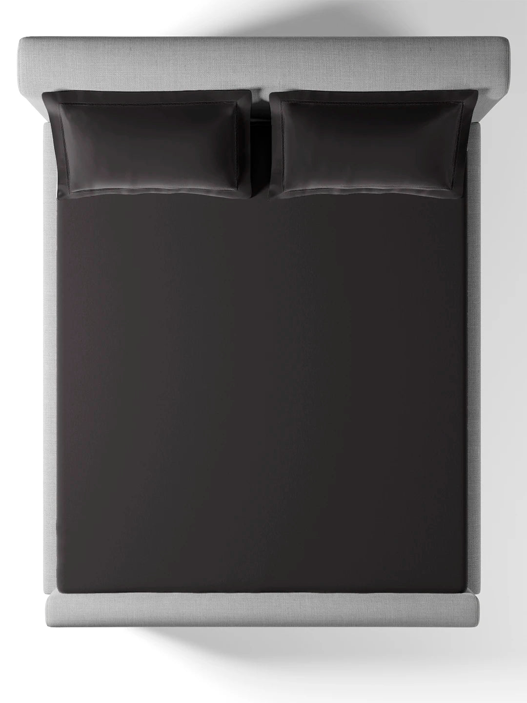 Plain Bedsheet P002 Ebony By (Sansaar A D'decor Brand)