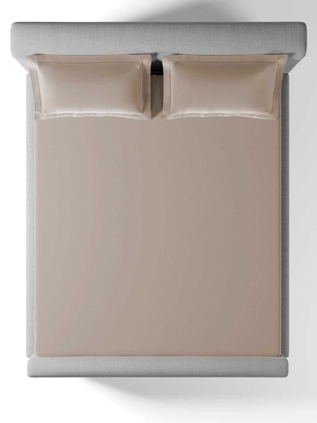 Plain Bedsheet P002 Taupe By (Sansaar A D'decor Brand)