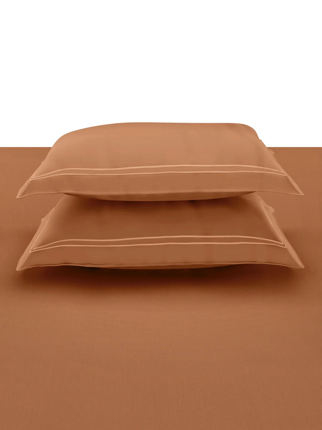 Plain Bedding Set Collection P007 Terracotta By (Sansaar A D'decor Brand)