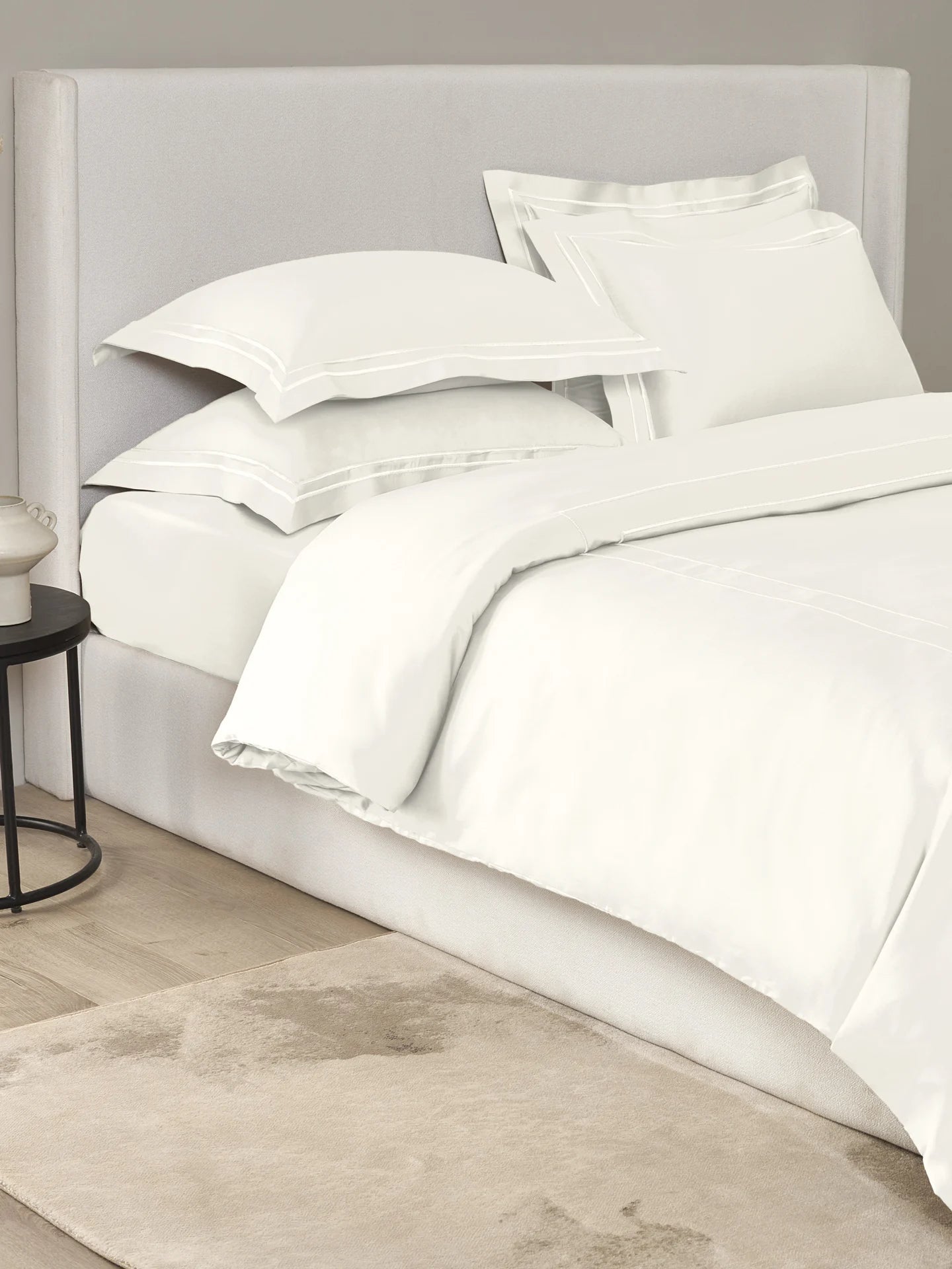 Plain Bedding Set Collection P007 ivory By (Sansaar A D'decor Brand)