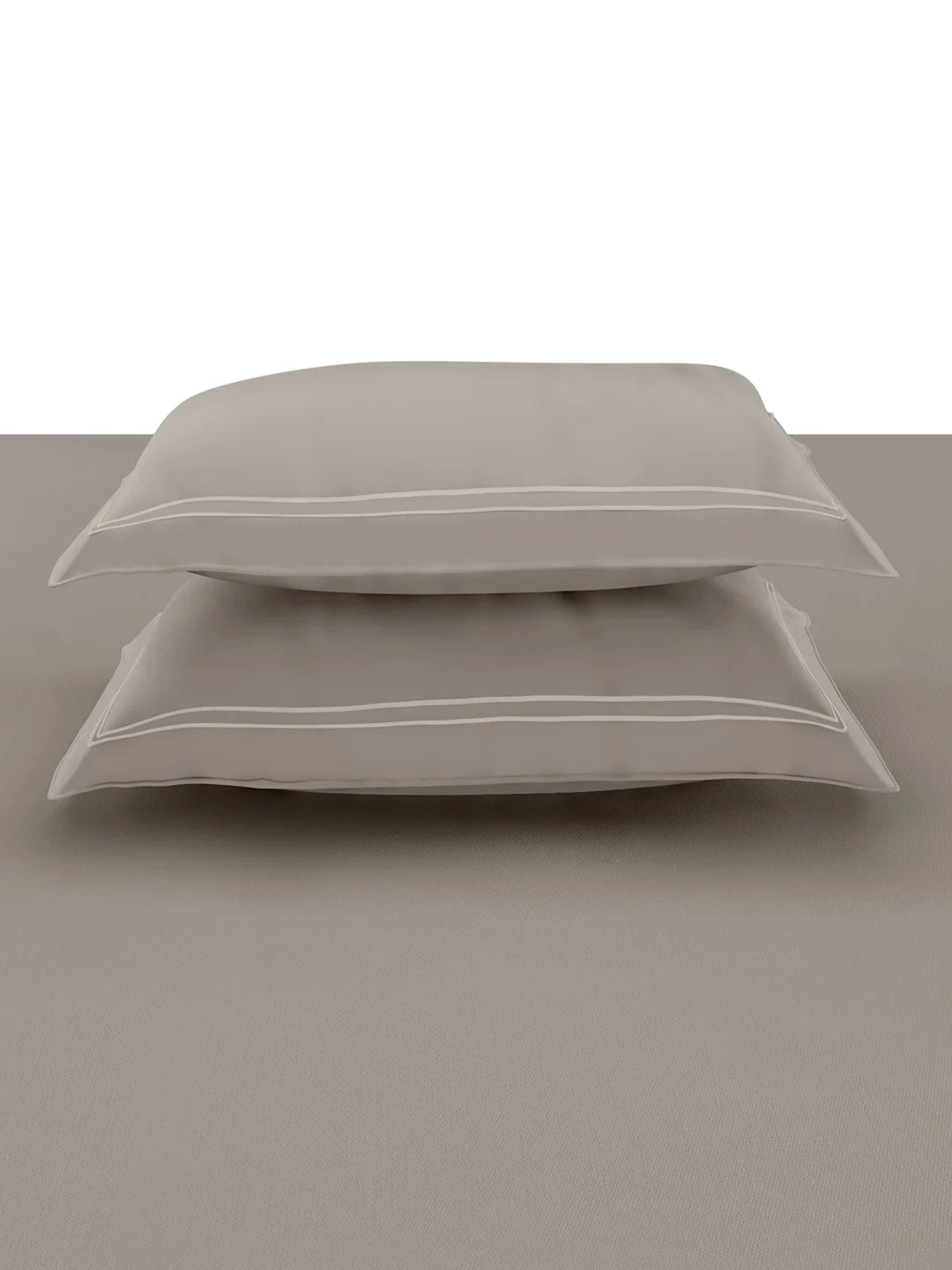 Plain Bedding Set Collection P007 Light Charcoal By (Sansaar A D'decor Brand)